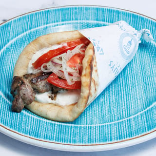 PORK SOUVLAKI PITA