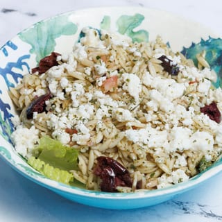 GREEK ORZO PASTA SALAD