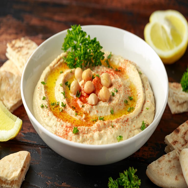 Delicious Hummus and Greek Appetizers